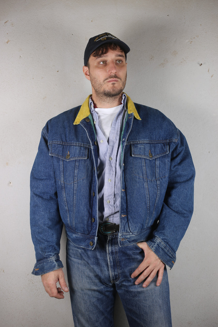 GIACCA DI JEANS  REVERSIBILE CLOSED  DEADSTOCK