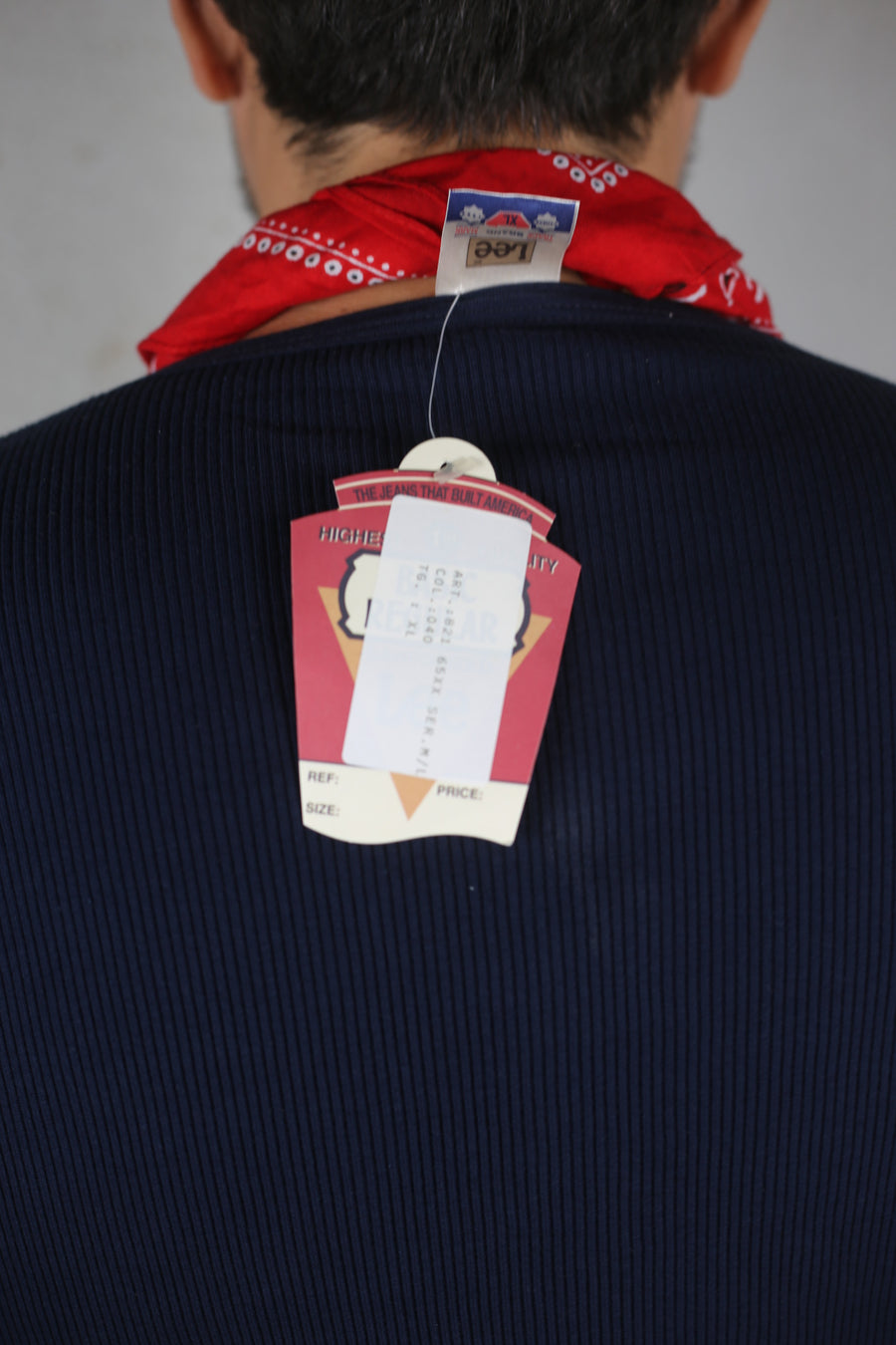 vintage deadstock 1990s Henley shirt LEE   