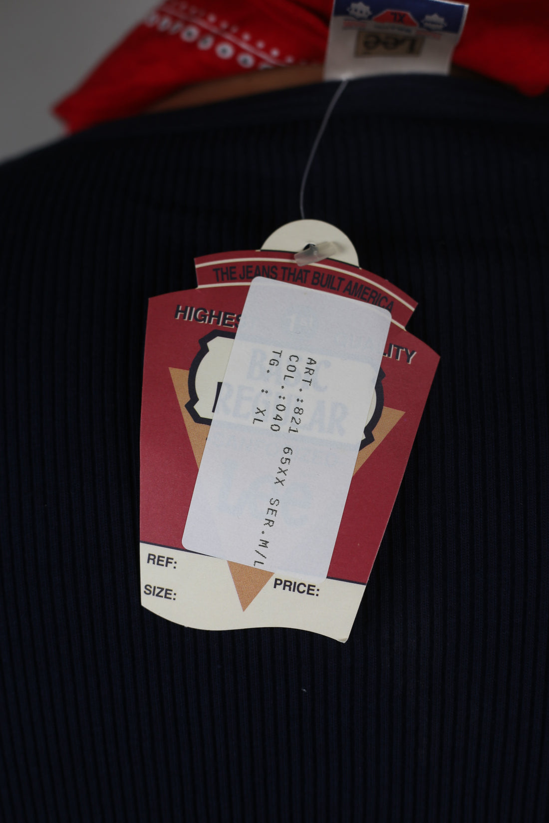 vintage deadstock 1990s Henley shirt LEE   