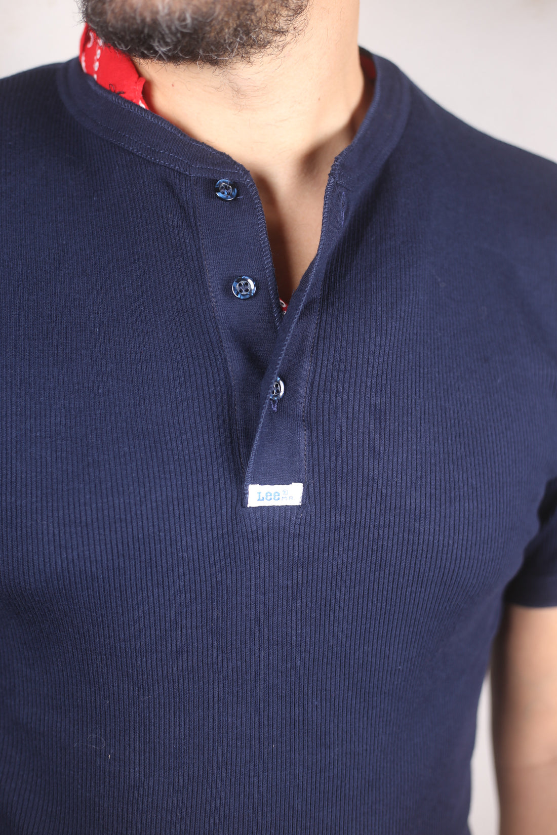 vintage deadstock 1990s Henley shirt LEE   