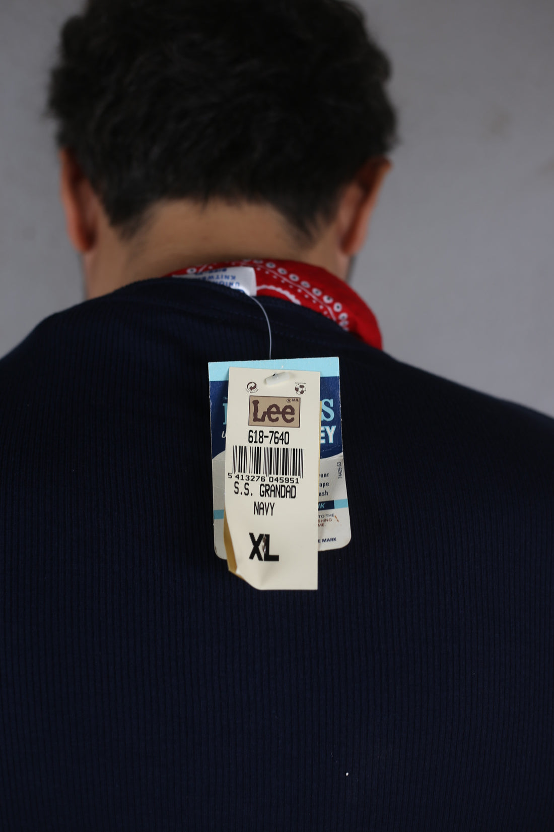 vintage deadstock 1990s Henley shirt LEE   