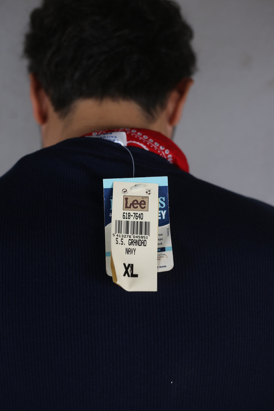 vintage deadstock 1990s Henley shirt LEE   