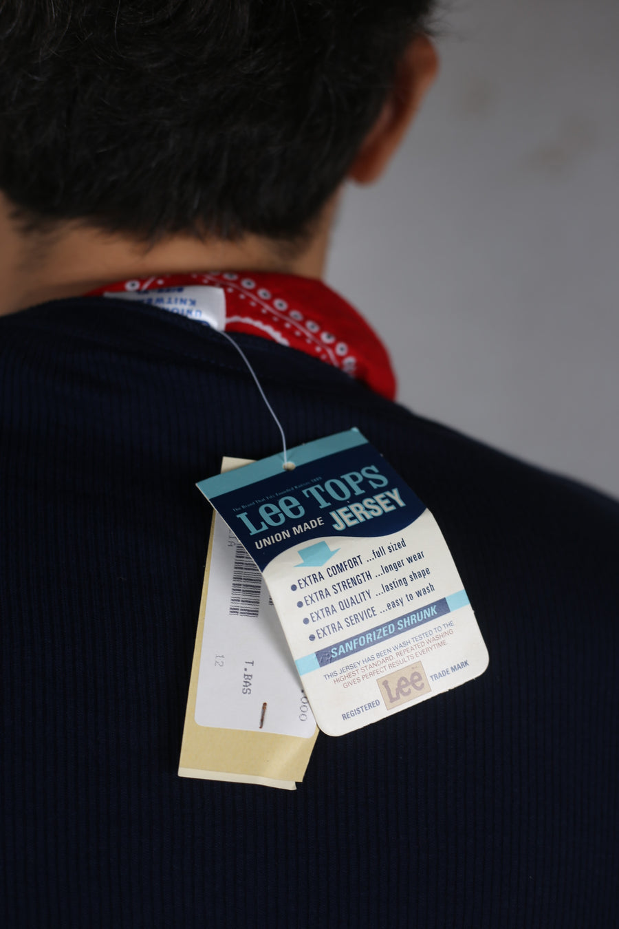 vintage deadstock 1990s Henley shirt LEE   