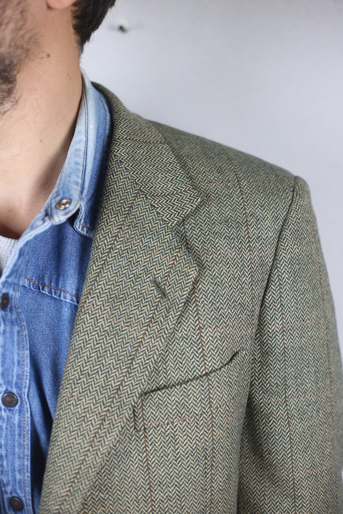 Tweed Jacket - XL -