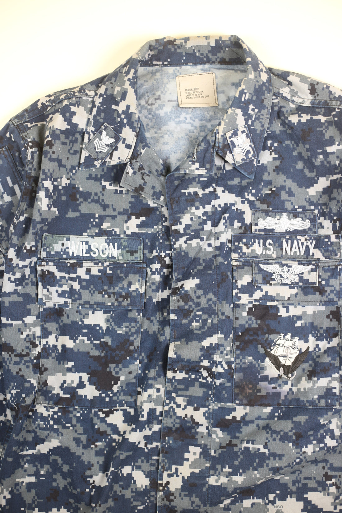 Camicia overshirt Marpat Us Navy  -  L - (PERSONALIZZABILE)