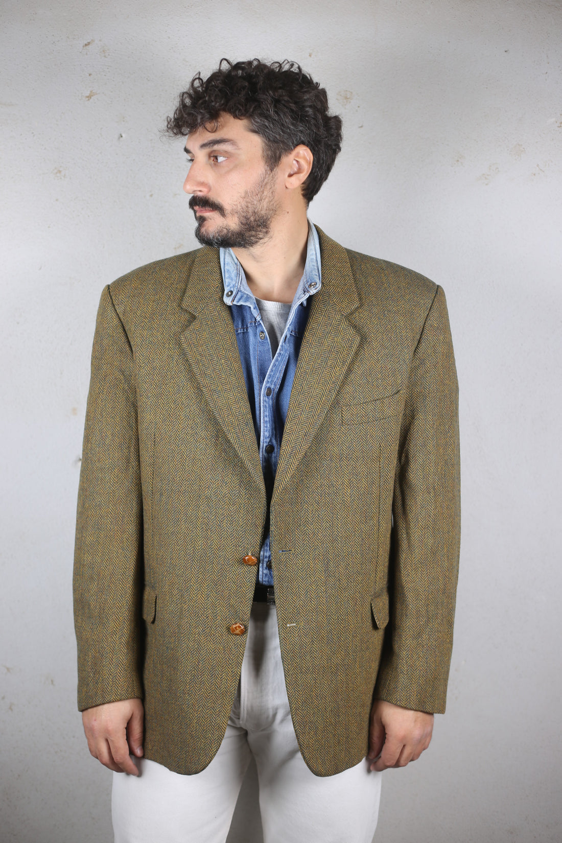 Tweed Jacket - XL -