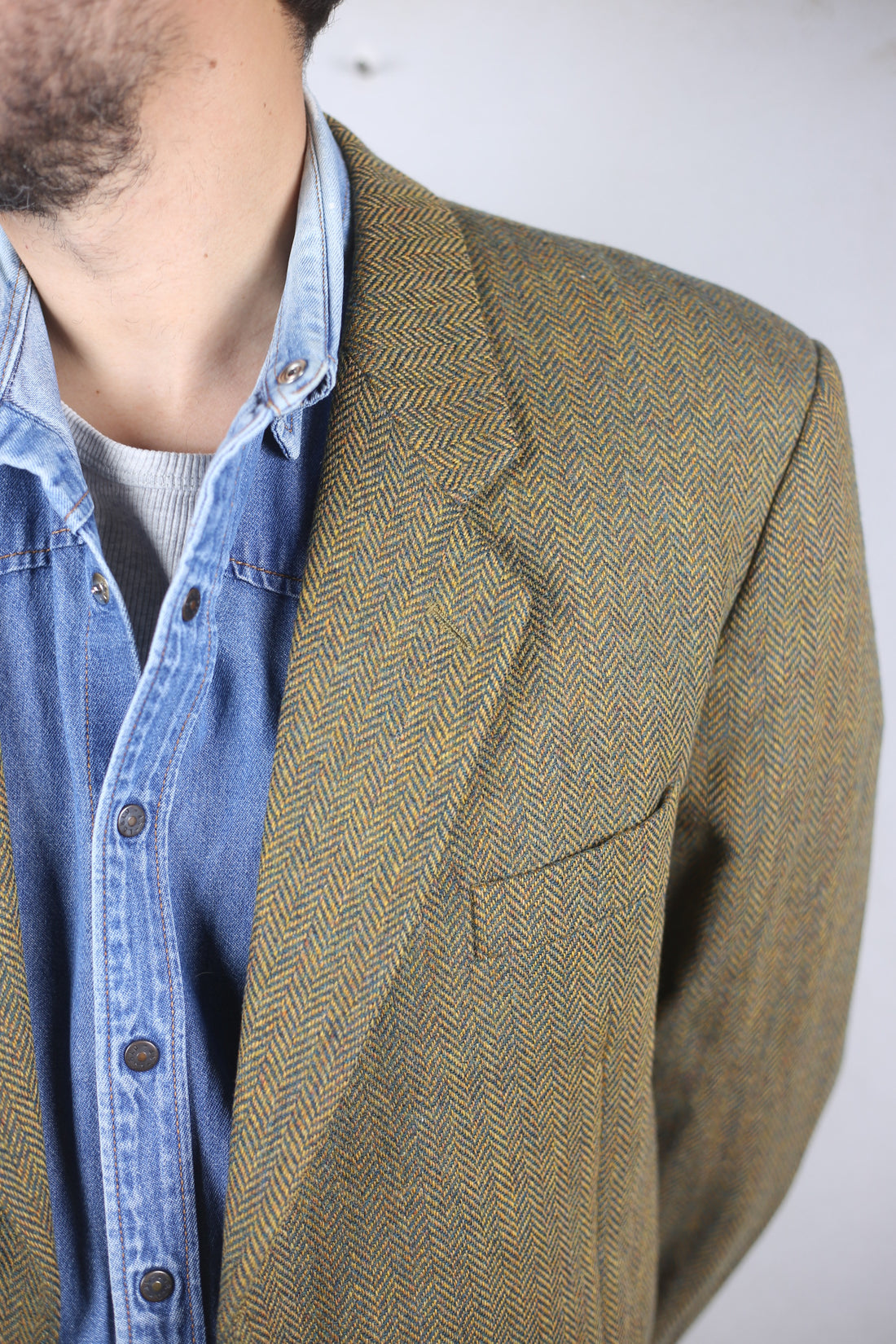 Tweed Jacket - XL -