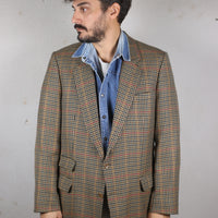 BURBERRY tweed jacket - XL -