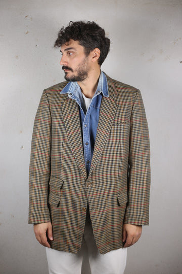 BURBERRY tweed jacket - XL -