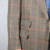 BURBERRY tweed jacket - XL -