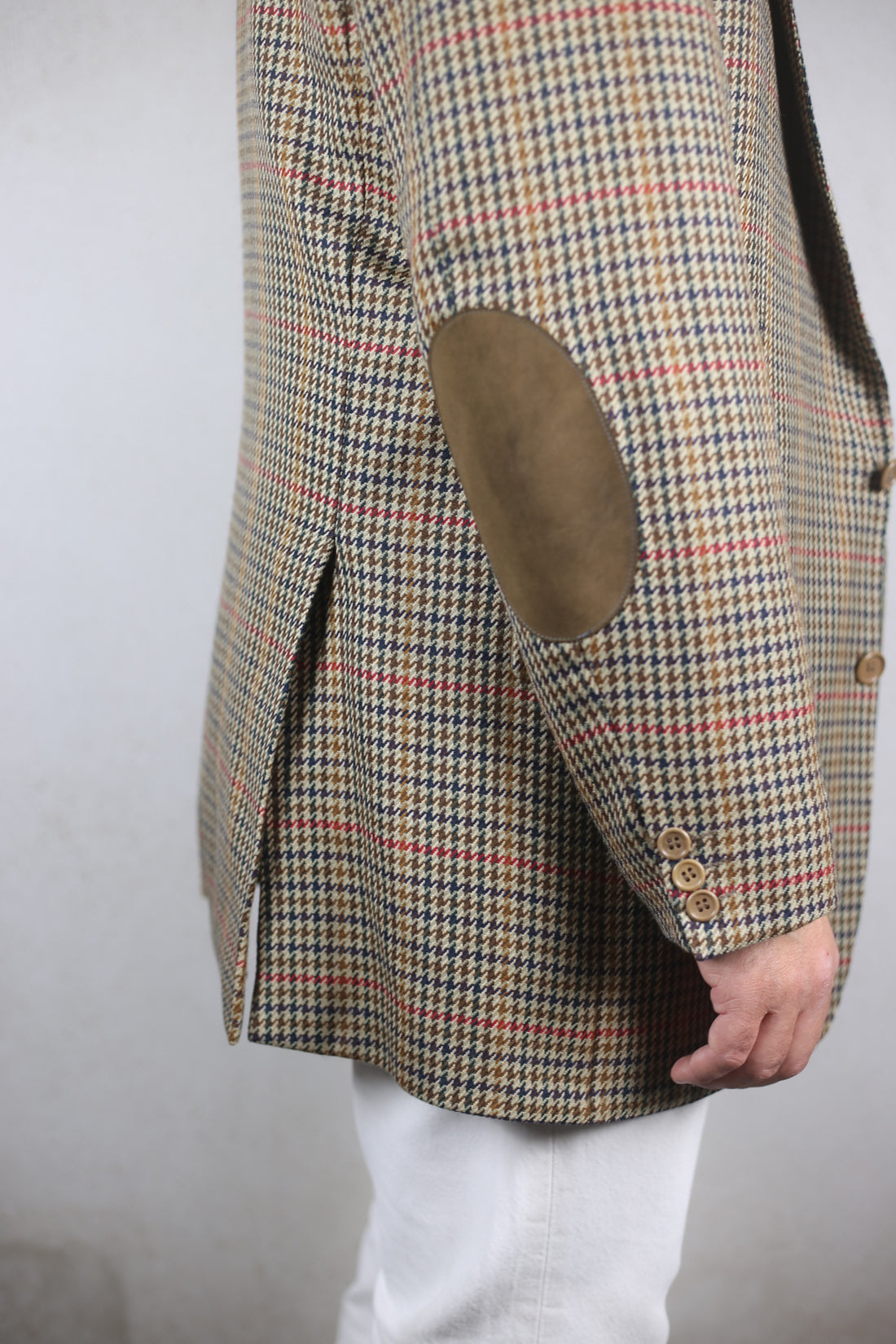 BURBERRY tweed jacket - XL -