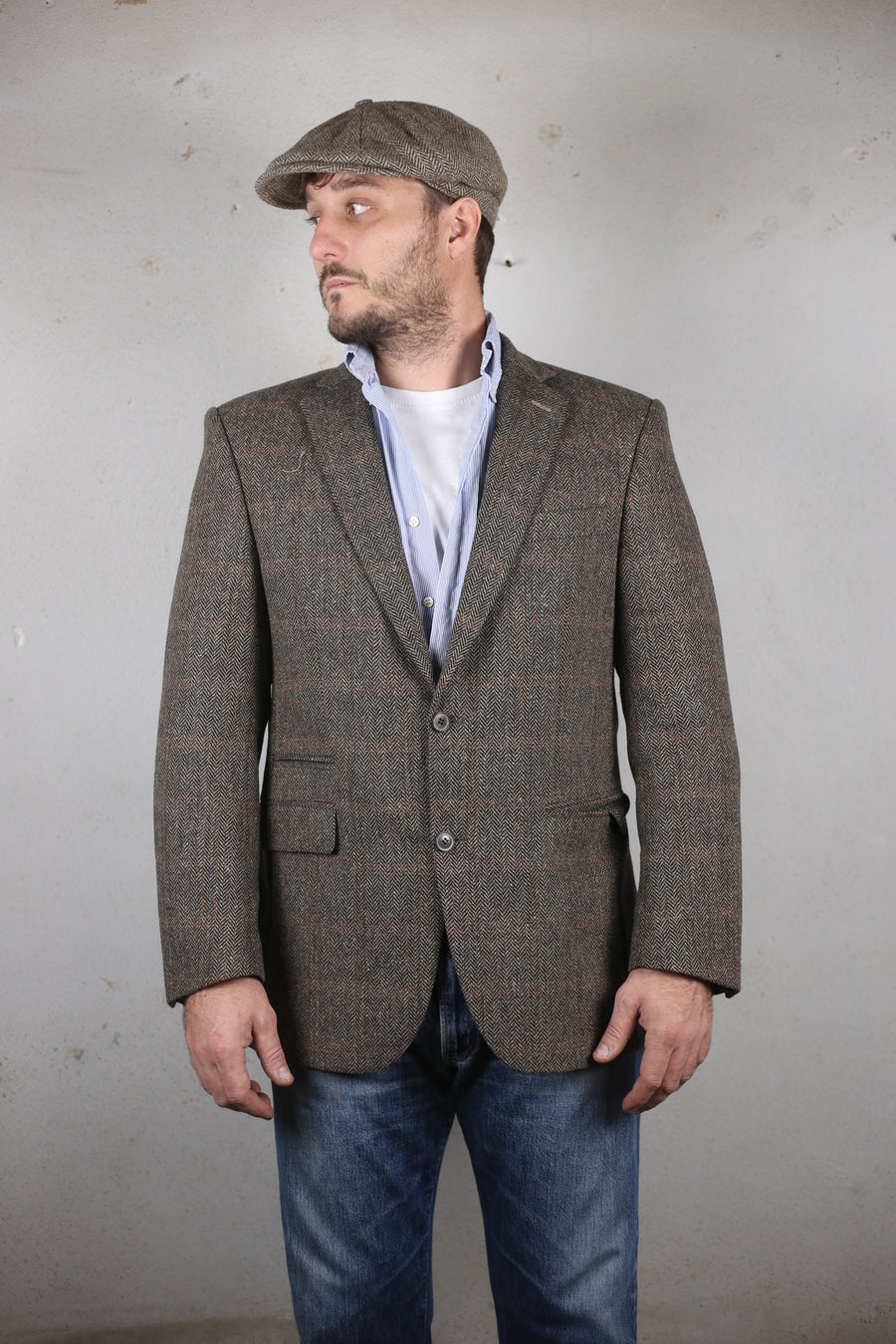 Giacca in tweed -  L  -