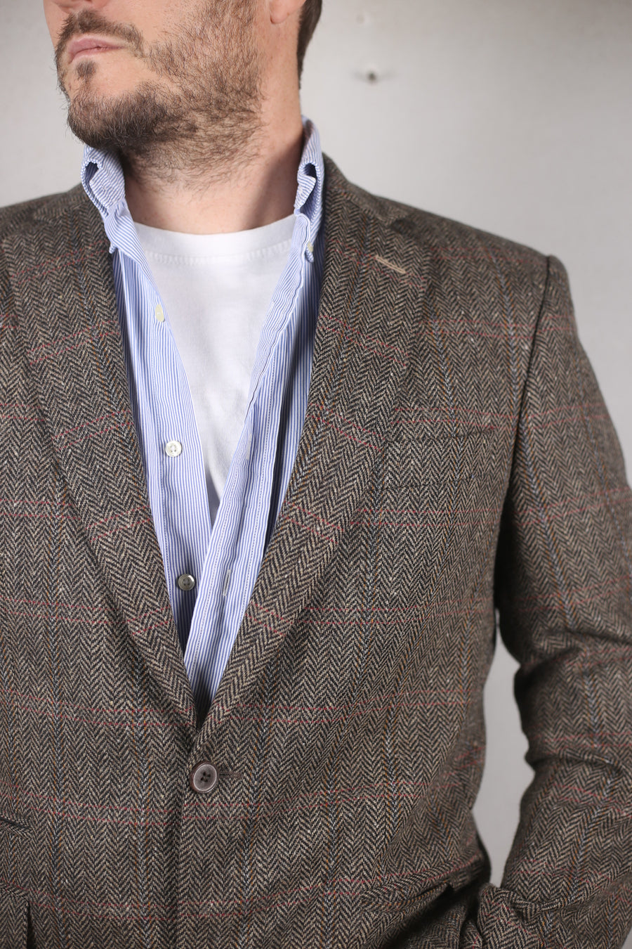 Giacca in tweed -  L  -