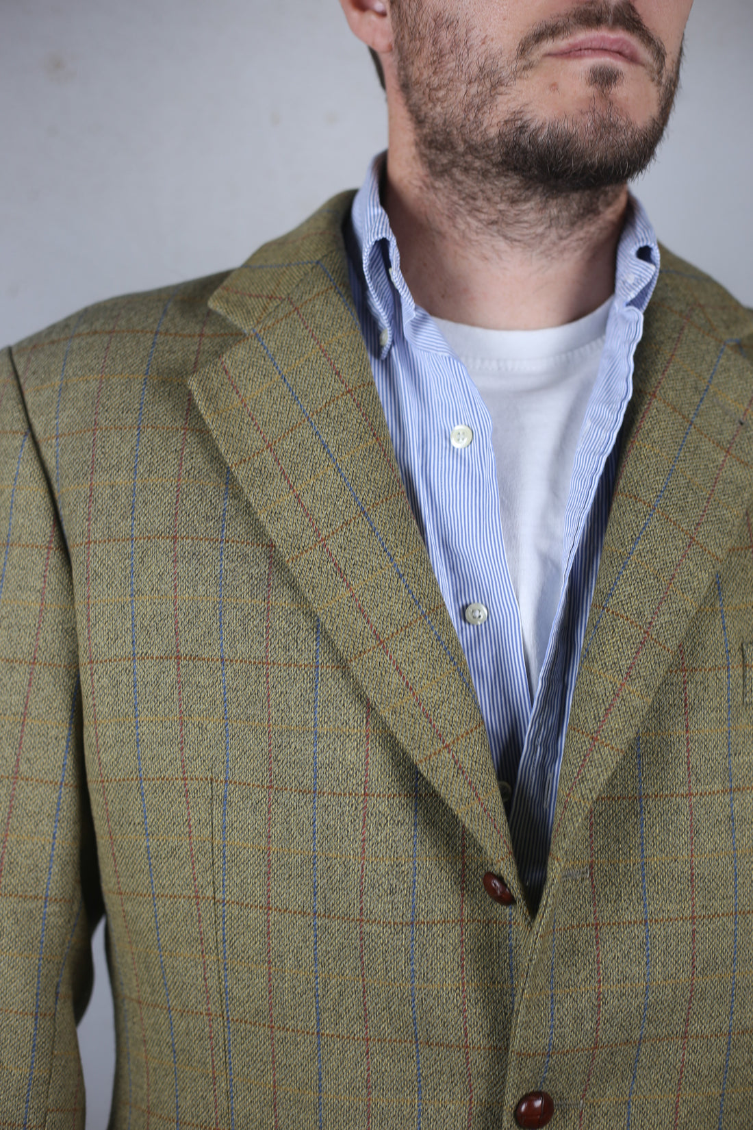 BURBERRY Tweed Jacket - L -