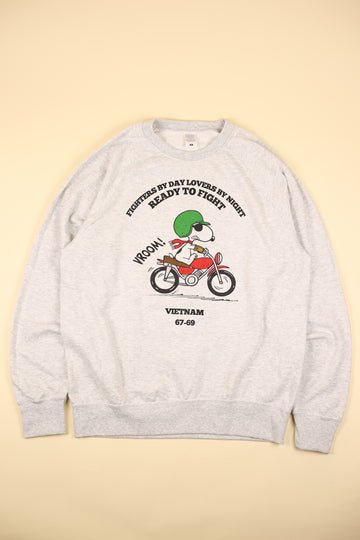 Felpa raglan  biker