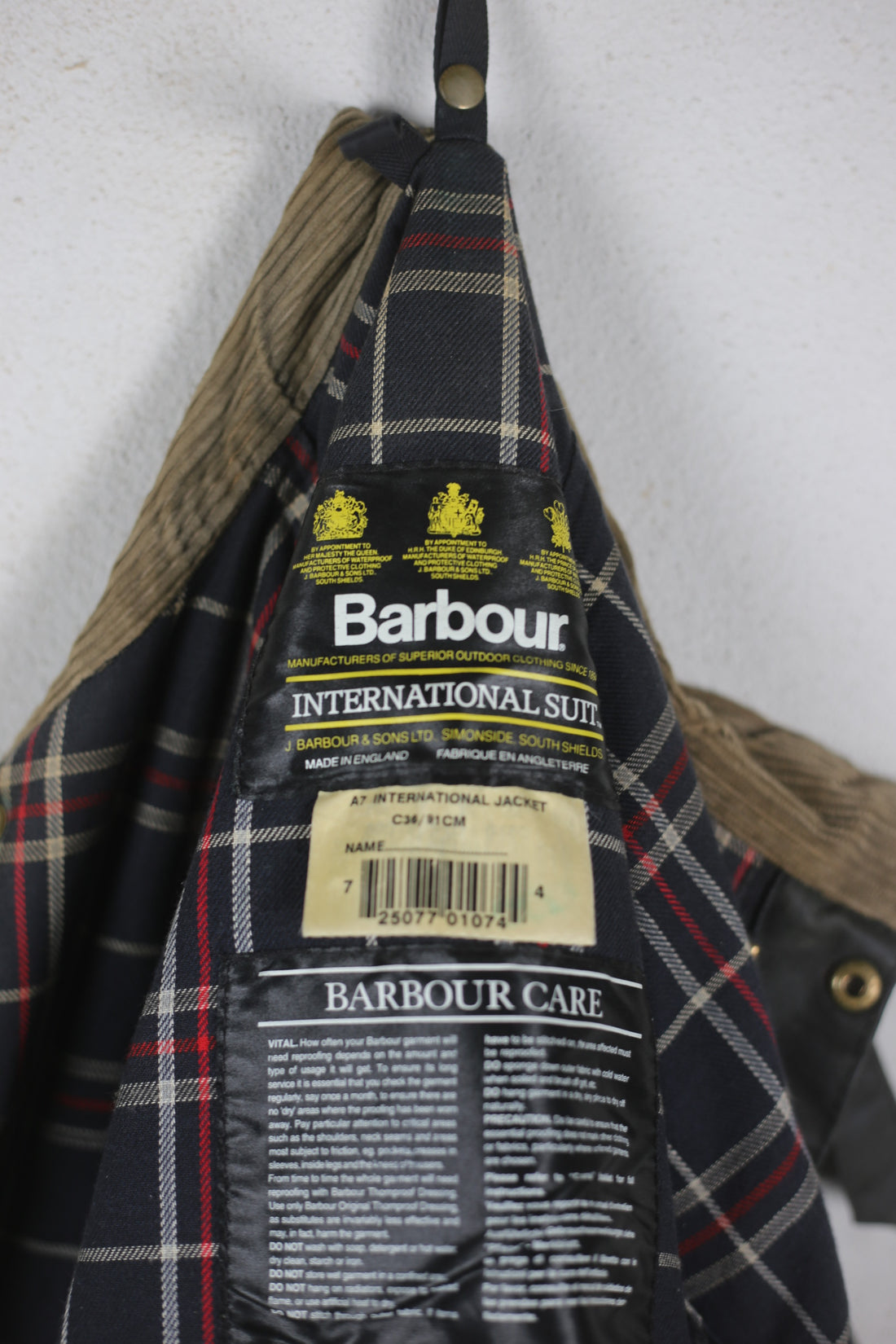 Rare Barbour international 1980 C36