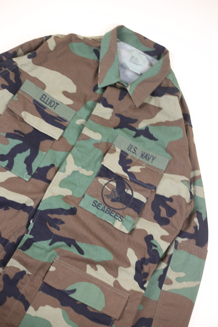 Giacca camouflage woodland   Us Navy  - L -