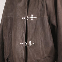 4 HOOK LEATHER JACKET - XL -