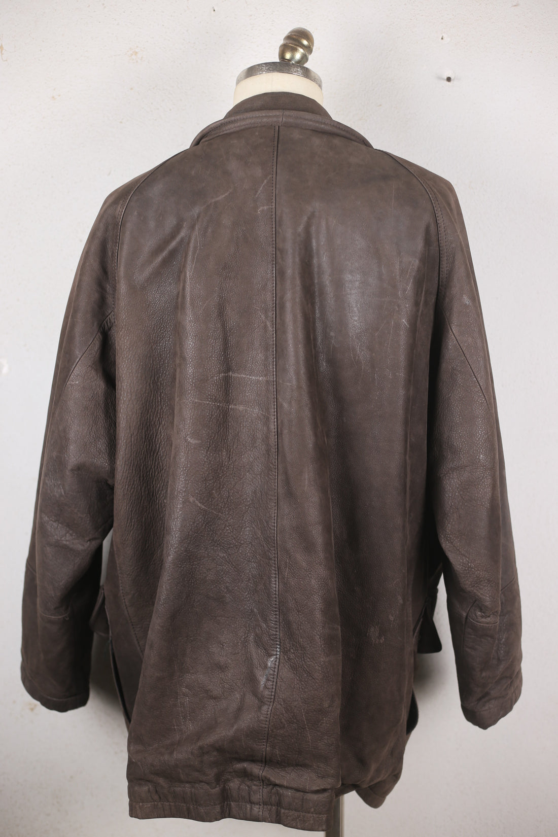 4 HOOK LEATHER JACKET - XL -