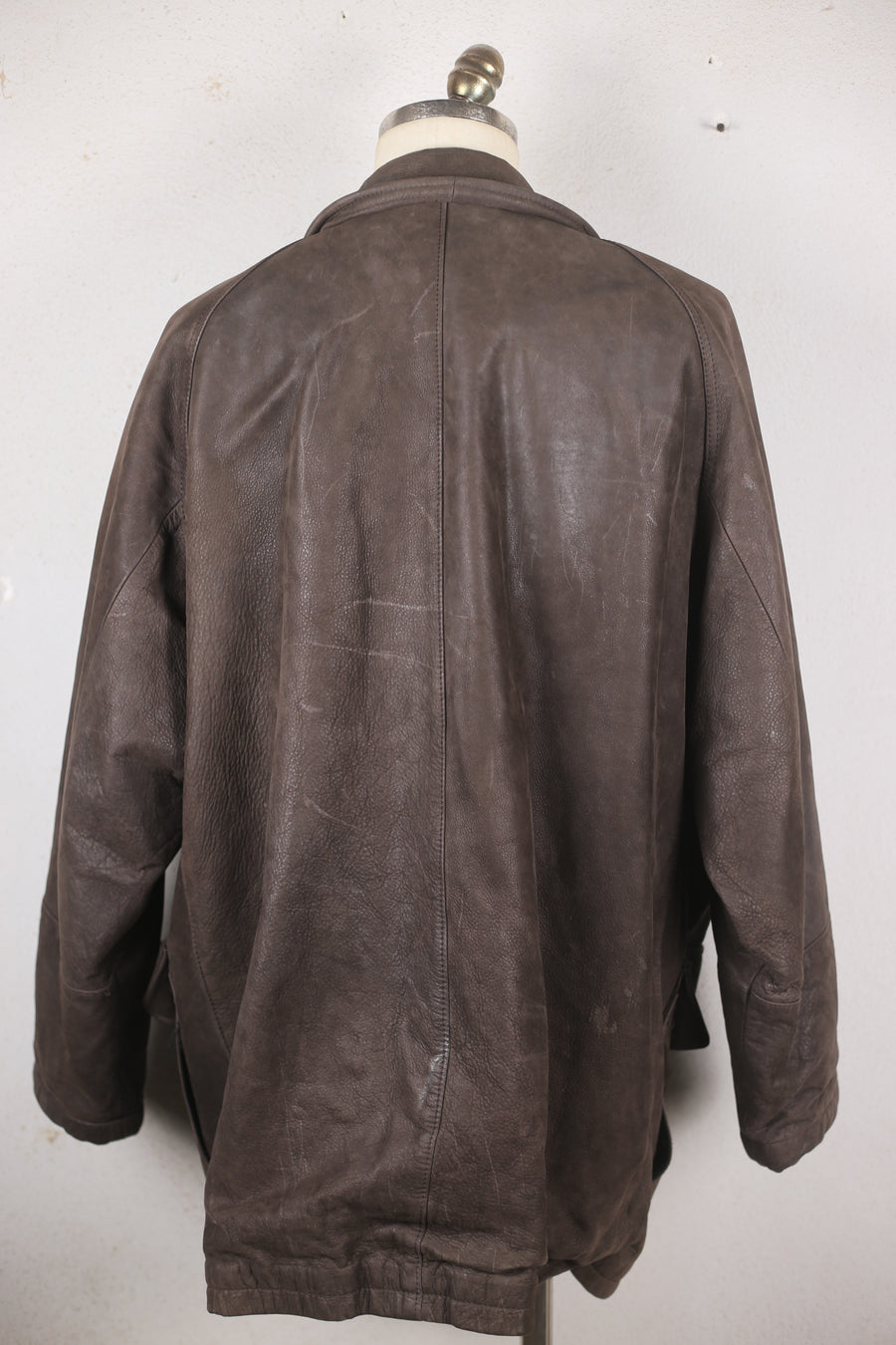 4 HOOK LEATHER JACKET - XL -