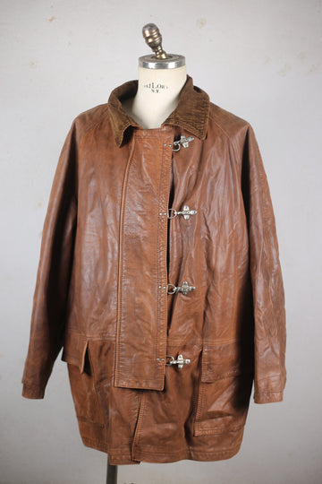 GIACCA DI PELLE 4 GANCI - XL -