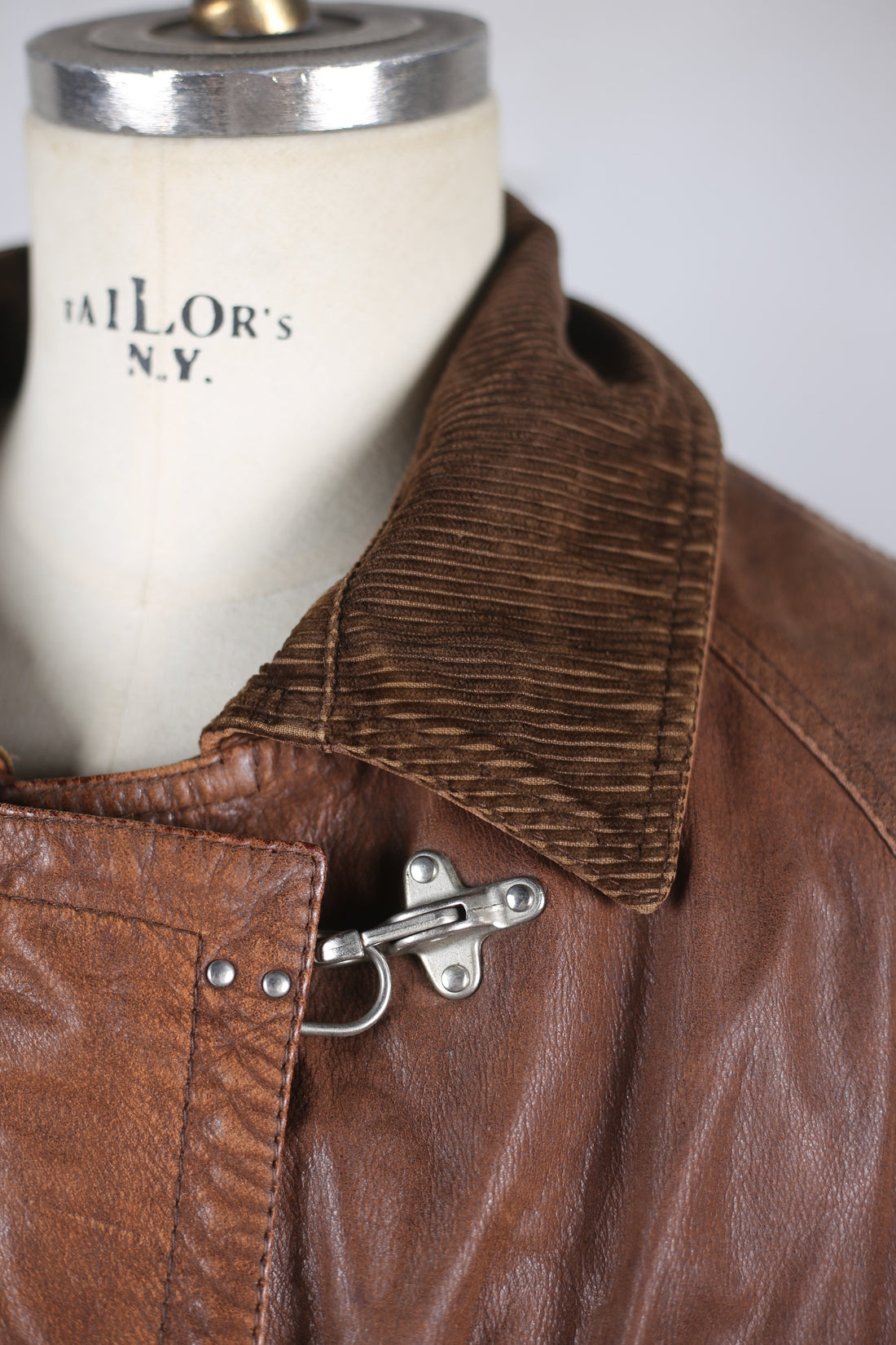 GIACCA DI PELLE 4 GANCI - XL -