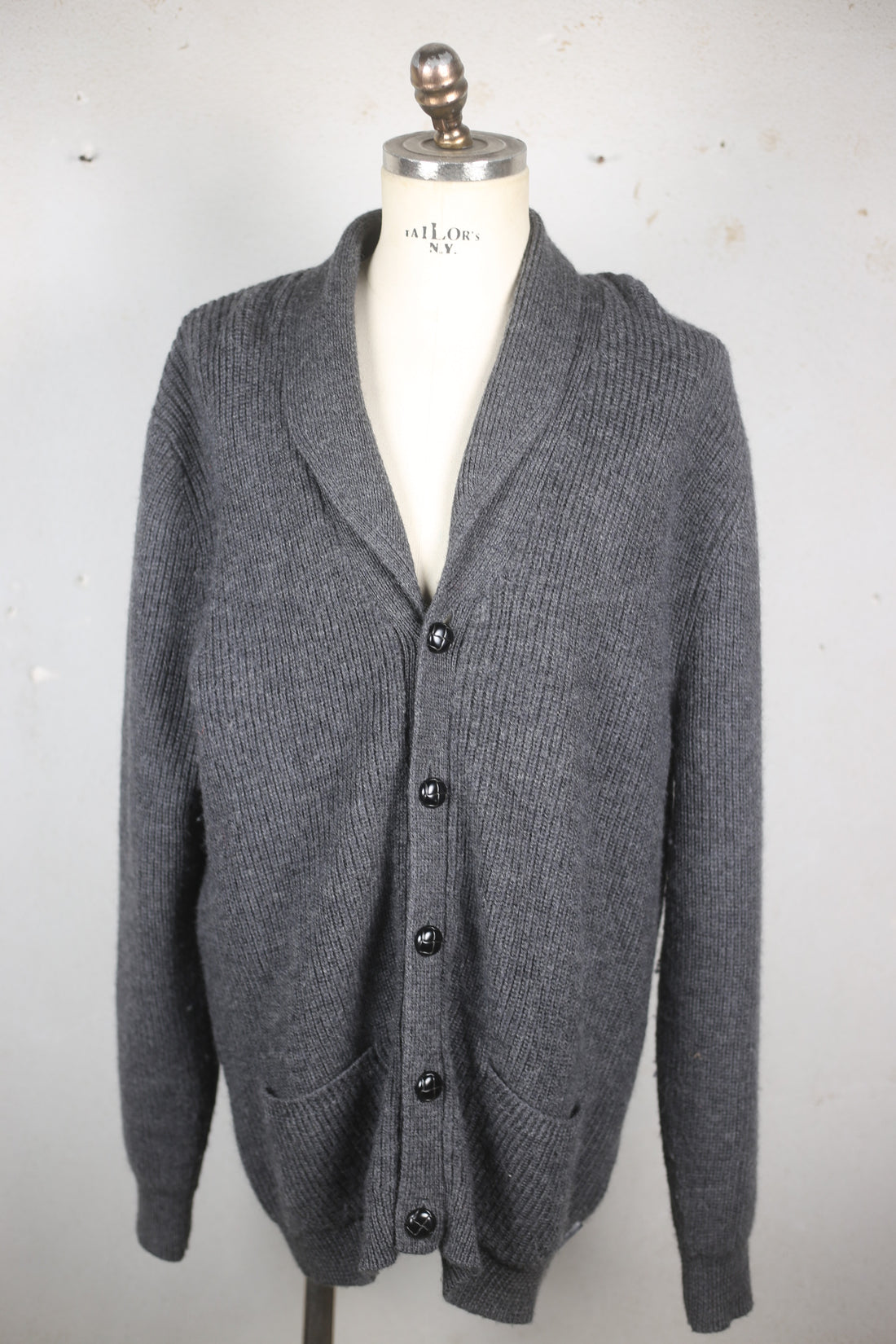 CARDIGAN SHAWL COLLAR WOOLRICH  - XL -