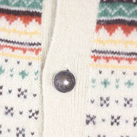 CARDIGAN 100% LANA  NAVAJO  R.L.   - XL -