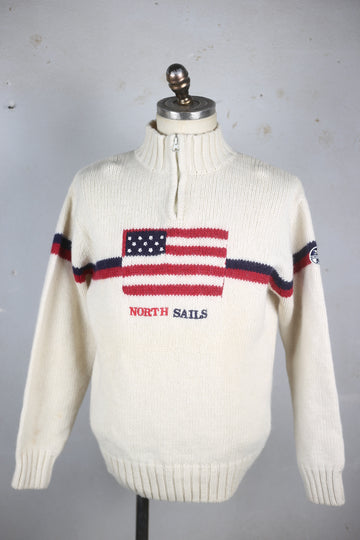 NORTH SAILS SWEATER - M/L -