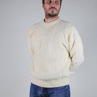 Aran sweater - L -