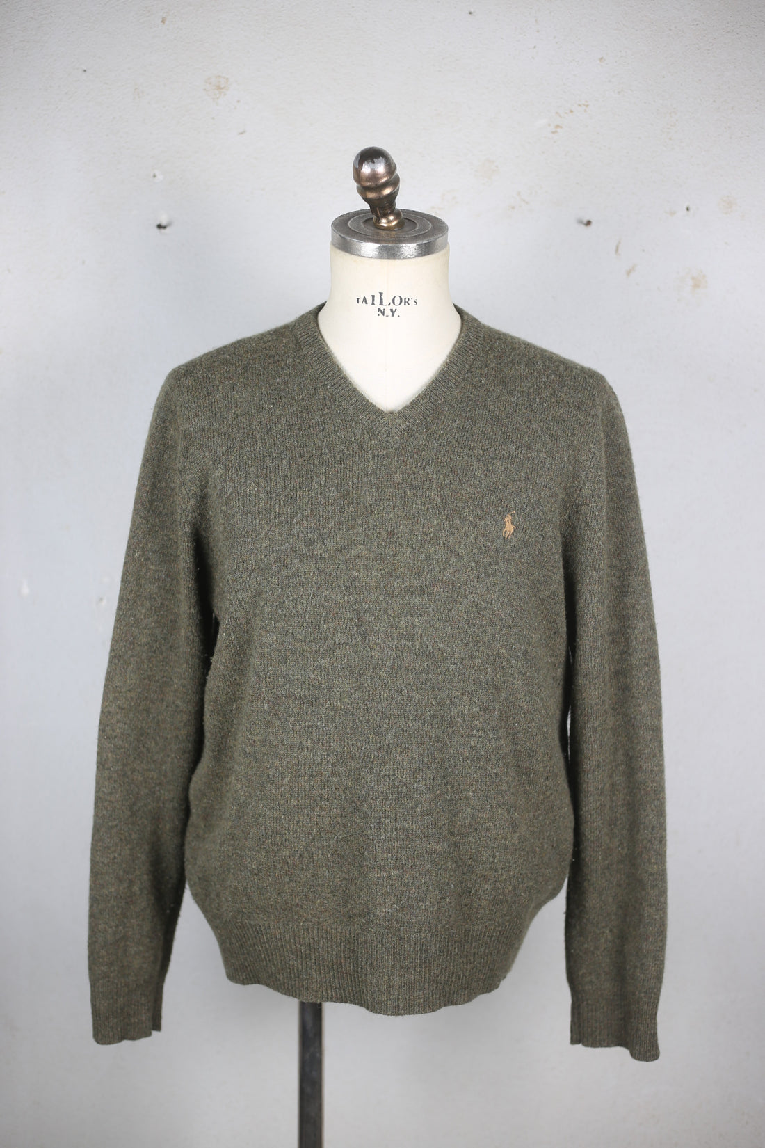 WOOL SWEATER RL - L -