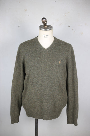 WOOL SWEATER RL - L -
