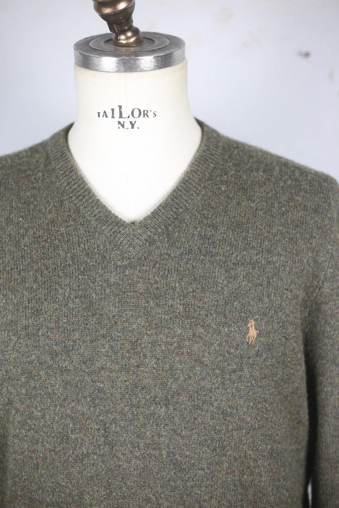 WOOL SWEATER RL - L -