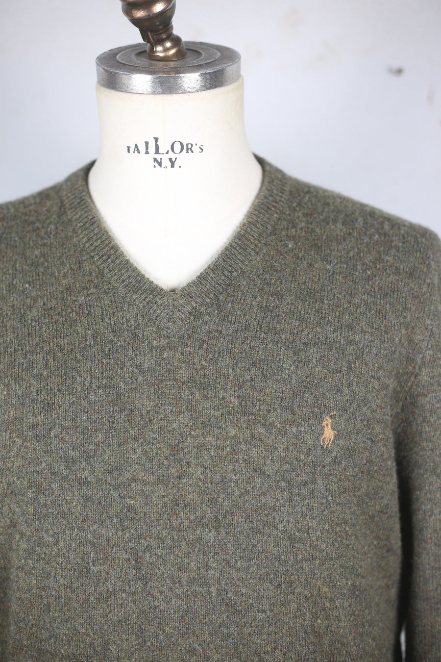 WOOL SWEATER RL - L -