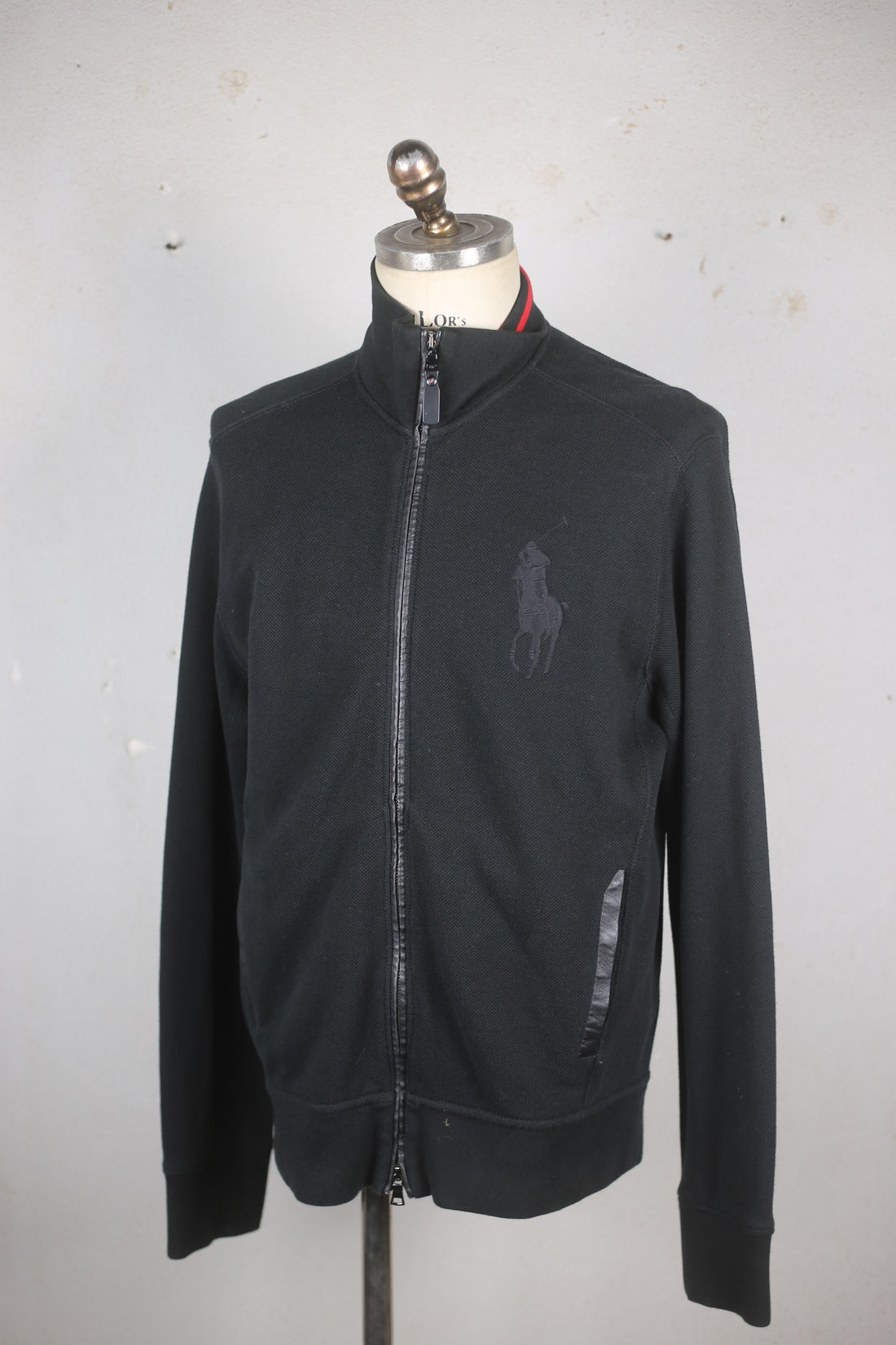 FELPA CON ZIP IN COTONE   R.L.   - L -