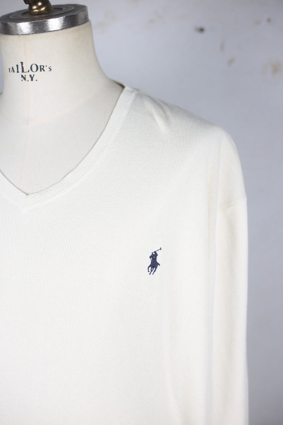 RL COTTON SWEATER - XL -