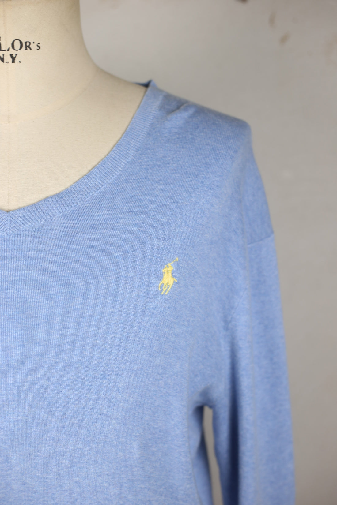 RL COTTON SWEATER - M -