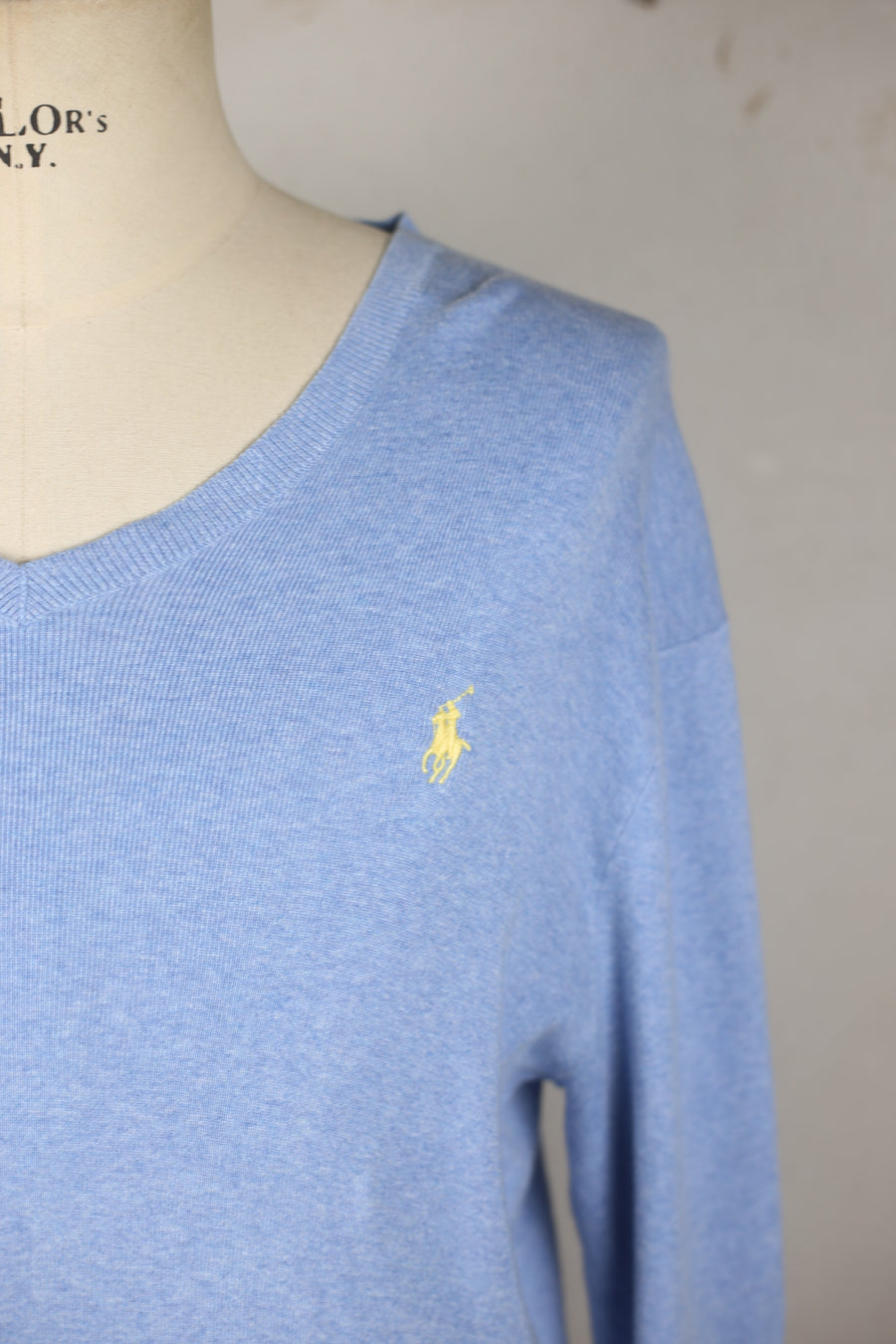 RL COTTON SWEATER - M -