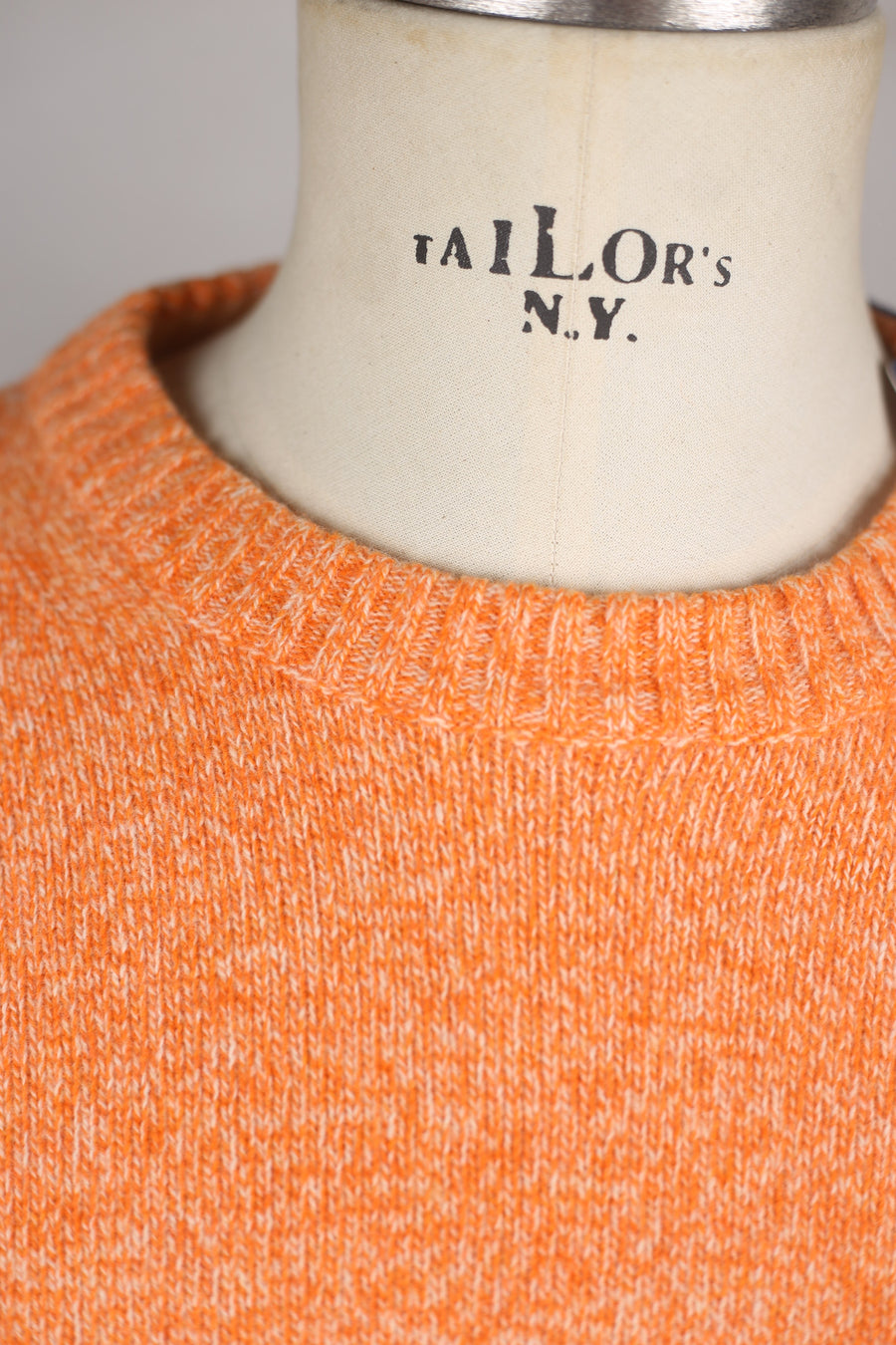 DEADSTOCK WOOL AND CASHMERE SWEATER - XL -