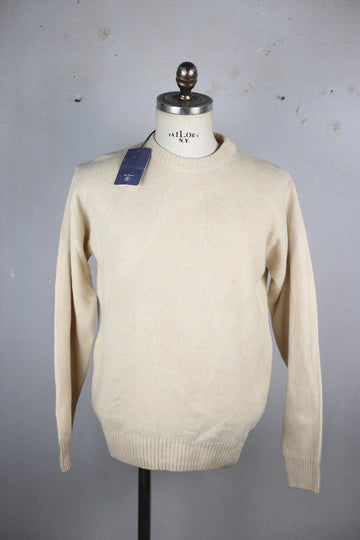 DEADSTOCK WOOL AND CASHMERE SWEATER - M -