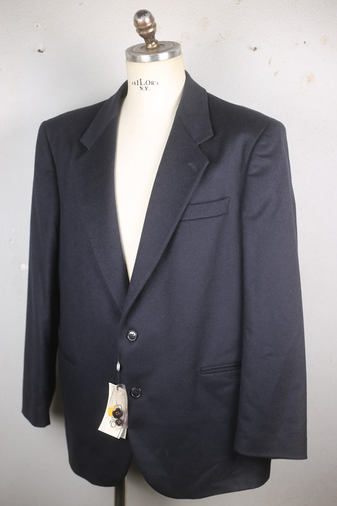 DEADSTOCK WOOL AND CASHMERE Jacket - XL 52 IT -