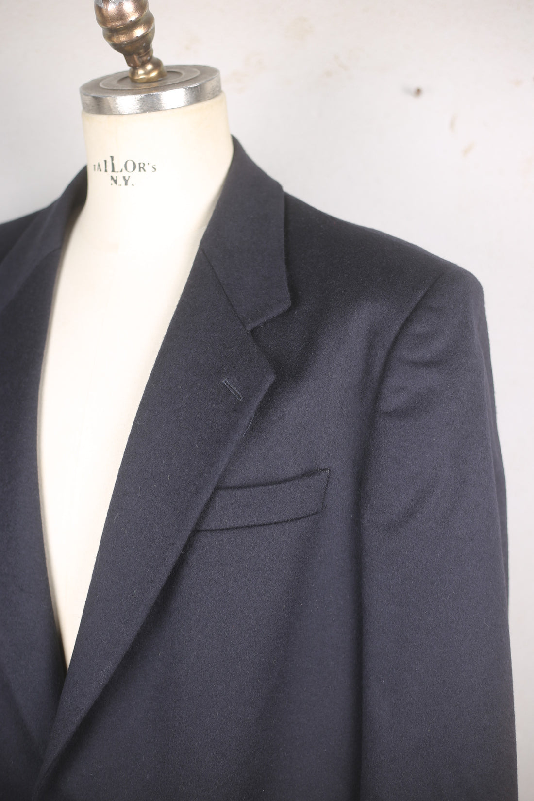 DEADSTOCK WOOL AND CASHMERE Jacket - XL 52 IT -