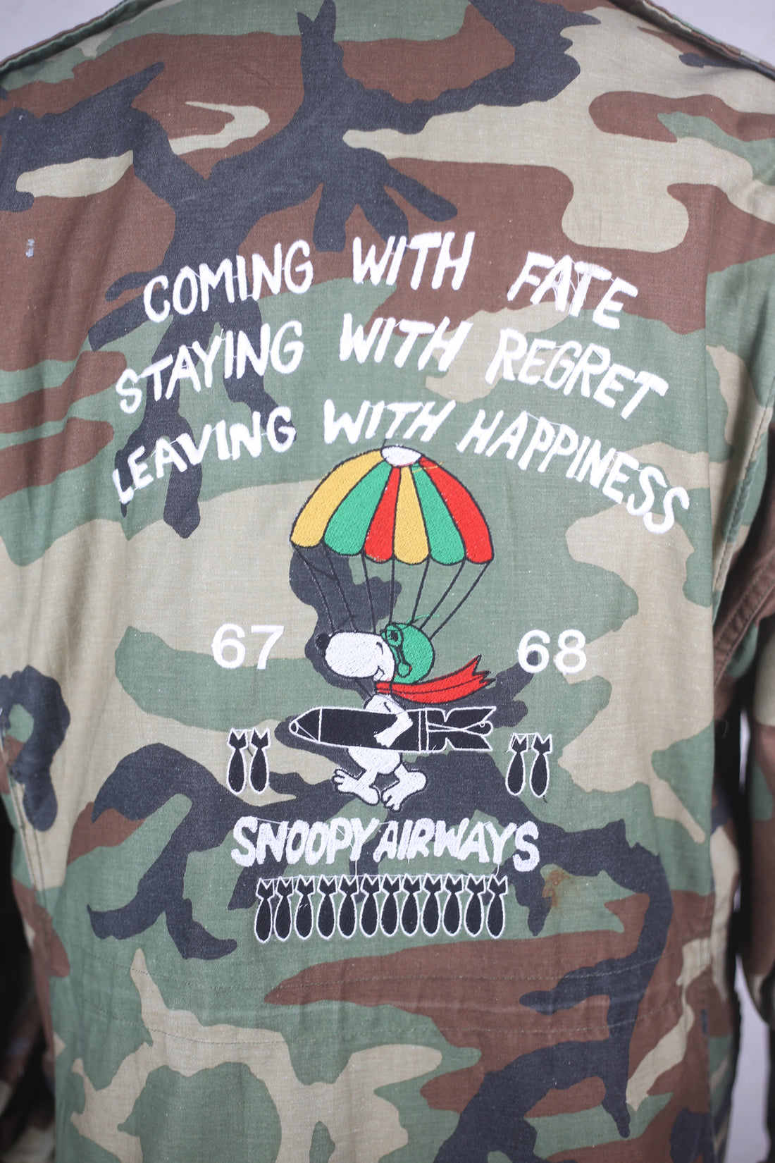 Field Jacket M-65 Us ARMY WITH EMBROIDERY &lt; S - M - L -XL &gt; 