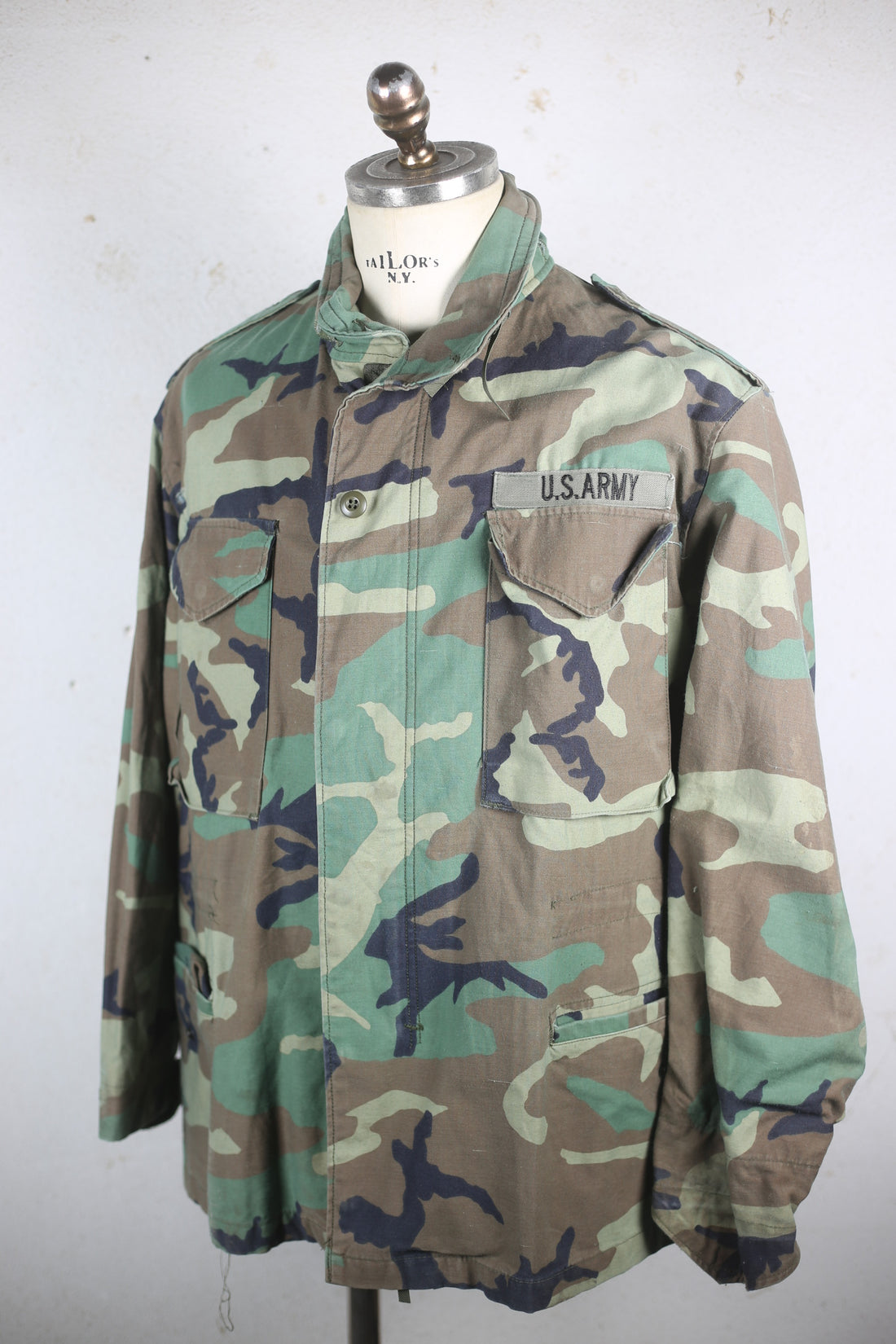 Field Jacket M-65 Us ARMY WITH EMBROIDERY &lt; S - M - L -XL &gt; 