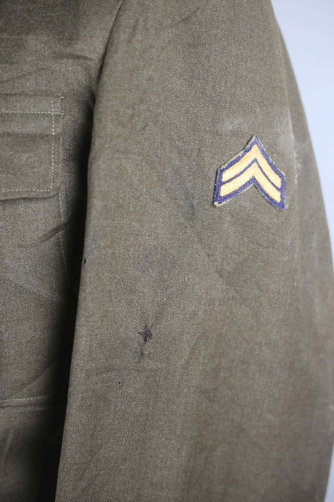 IKE Jacket US ARMY WW2 WITH EMBROIDERY - S - 