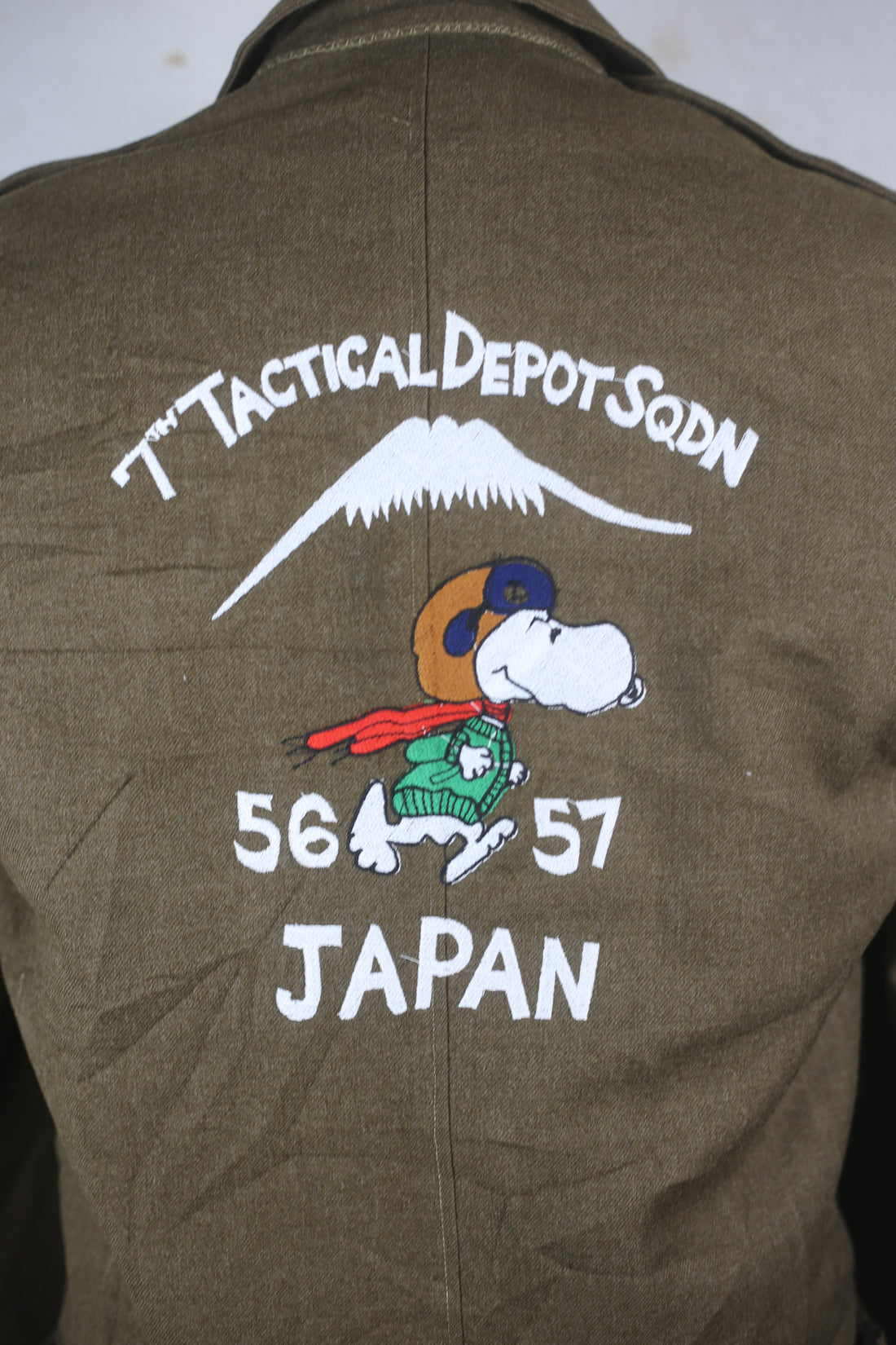 IKE Jacket US ARMY WW2 WITH EMBROIDERY - S - 