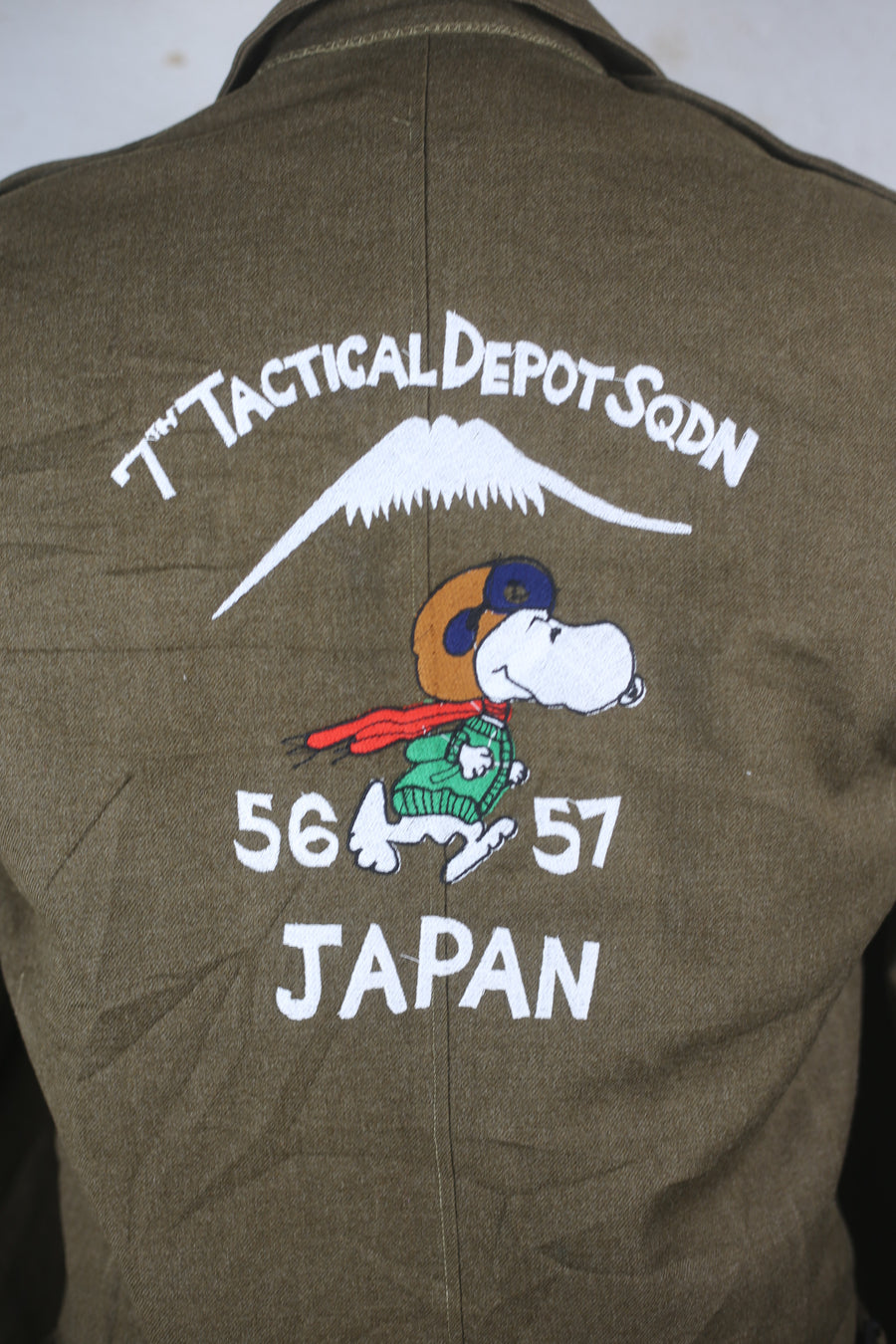 IKE Jacket US ARMY WW2 WITH EMBROIDERY - S - 