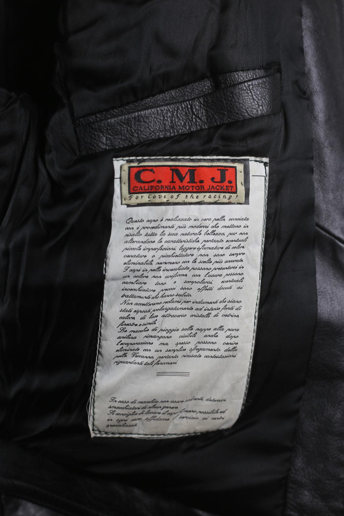 CALIFORNIAN MOTOR JACKET - M -