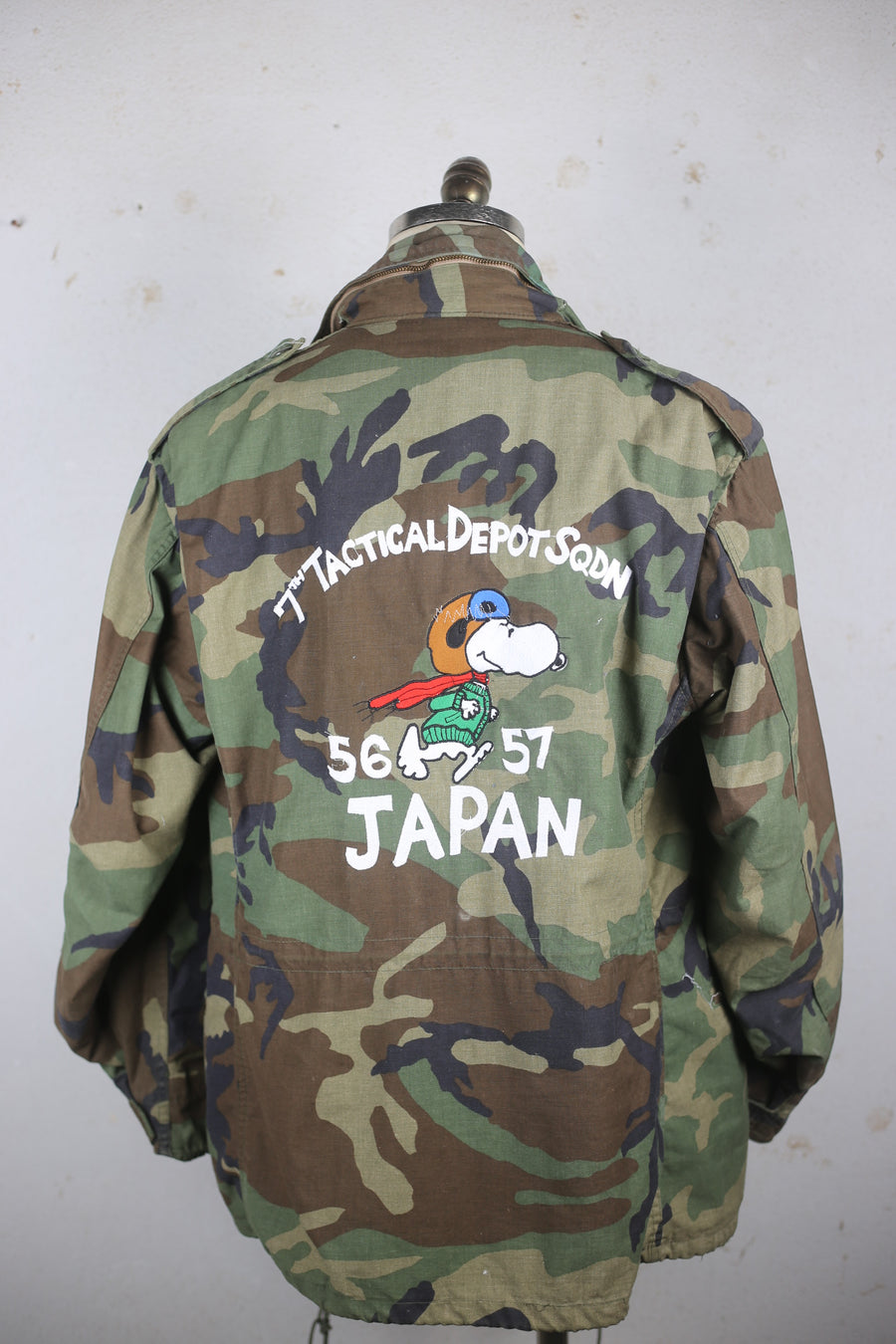 Field Jacket M-65 Us ARMY WITH EMBROIDERY &lt; S - M - L -XL &gt; 
