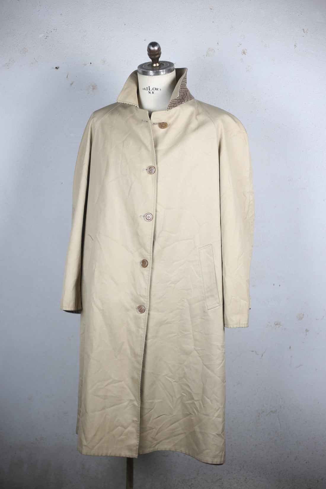 Reversible TRENCH COAT - L -